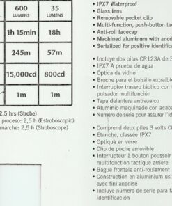 Streamlight 88040 ProTac HL 750-Lumen Professional Tactical Flashlight with CR123A Batteries, and Holster, Black, Clear Retail Packaging with CR1123A Batteries 15 61lFr9J u5L