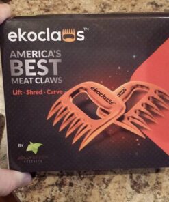 Jolly Green Products Ekoclaws Meat Claws, Professional Meat Shredder Claws for Shredding Meat, BBQ Accessories to Shred, Bear Claws for Shredding Meat, Pull, Lift & Carve Food 28 61lGHmgU5L 1