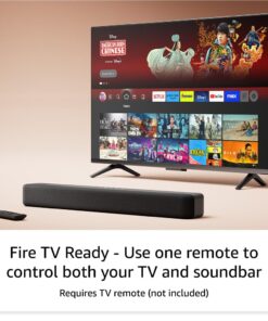 Introducing Amazon Fire TV Soundbar, 2.0 speaker with DTS Virtual:X and Dolby Audio, Bluetooth connectivity 22 61lIqo7Eb5L