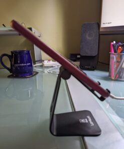 Lamicall Adjustable Cell Phone Stand, Desk Phone Holder, Cradle, Dock, Compatible with iPhone 15, 14, Plus, Pro, Pro Max, 13 12 X XS,4-8" Phones, Office Accessories, All Android Smartphone, Black 56 61lKK7XGPqL