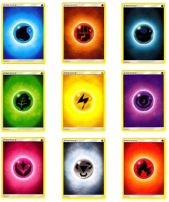 Alternative view of 50 Pokemon Energy Cards Random Lot of Cards
