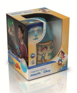 Philips 717690548 Jake The Never Land Pirate Disney 2-in-1 Projector and Night Light, 4.53" x 4.53" x 4.65", Blue 13 61lPnw3tCL 1