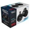 BOSS Audio Systems MRWT40 ATV UTV Marine Weatherproof Waketower System - 4 Inch Stereo Speakers, Full Range, 2 Way, Tweeters, IPX5 Rated, Sold in Pairs, Wake Tower For Boat 4 inch Speakers Black 400W 24 61lQEBZ7YVL