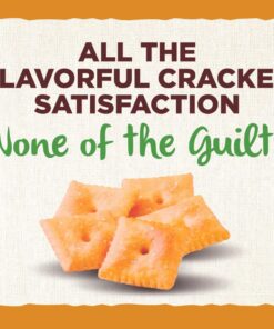 Back to Nature Cheese Flavored Crackers - Non-GMO, Made with Wheat Flour, Vegan, Delicious & Quality Snacks, Cheddalicious, 6 Ounce Cheddar 6 Ounce (Pack of 1) 11 61lQWfXvjjL