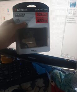 Kingston 480GB A400 SATA 3 2.5" Internal SSD SA400S37/480G - HDD Replacement for Increase Performance 480 GB SATA3 42 61lQuCkmd8L