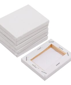 SL crafts Mini Stretched Canvas 3.5"X2.75" (1 Pack of 12 Mini Canvases) 21 61lSXKs00mL