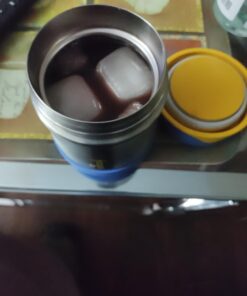 Thermos Foogo Vacuum Insulated Stainless Steel 10-Ounce Food Jar, Charcoal/Teal (B3004TS2) 21 61lT056DhjL