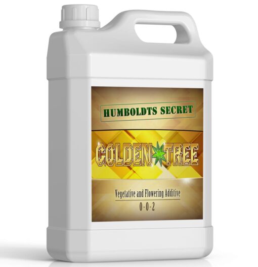 Humboldts Secret Golden Tree: Best Plant Food for Plants & Trees - All-in-One Concentrated Additive - Vegetables, Flowers, Fruits, Lawns, Roses, Tomatoes & More (1 Gallon) 1 Gallon