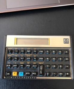 HP 12CP Financial Calculator 33 61lW WHejL