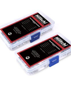 Hilitchi 420pcs M2 M3 Stainless Steel Hex Socket Head Cap Screws Nuts Assortment Kit with Box (304 Stainless Steel) 18 61lWKzAewwL