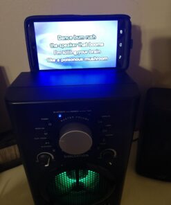 Singsation Karaoke Machine - Full Karaoke System for Adults or Kids, with Wireless Bluetooth Speaker and Microphone. Works with All Karaoke Apps via Smartphone or Tablet 24 61lWdQ2yhcL