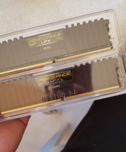 Corsair Vengeance LPX 16GB (2x8GB) DDR4 DRAM 2666MHz (PC4-21300) C16 Memory Kit - Black 16GB Kit (2x8GB) 34 61lWdlVvBcL