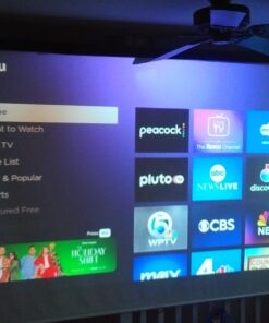 Updated Mini Projector with Bluetooth and Projector Screen, 9500Lumens Full HD 1080P Portable Video Projector, Home Theater Movie Projector Compatible with HDMI,USB,AV,Laptop,Smartphone 45 61lZpY1URsL