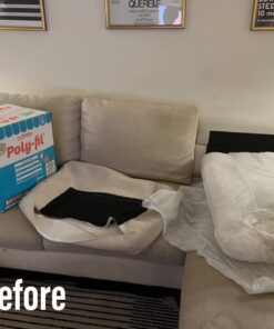 Fairfield The Original Poly-Fil, Premium Polyester Fiber Fill, Soft Pillow Filler, Stuffing for Stuffed Animals, Toys, Cloud Decorations, and More, Machine-Washable, 5 lbs. Box, White 5 lb 47 61lZvbQzPzL