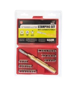 SE 1/8-Inch Number and Letter Stamping with Automatic Punch - 95636NL 5 61lb7iP0VFL
