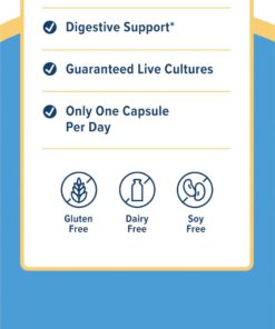 Renew Life Extra Care Go-Pack Probiotic Capsules, Daily Supplement Supports Immune, Digestive and Respiratory Health, L. Rhamnosus GG, Dairy, Soy and gluten-free, 30 Billion CFU, 30 Ct 30 Count 18 61lbOKPQ4 L