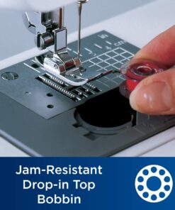 Brother Sewing and Quilting Machine, XR3774, 37 Built-in Stitches, Wide Table, 8 Included Sewing Feet 42 61le1IzmXbL