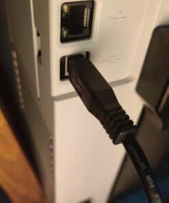 Amazon Basics USB-A to USB-B 2.0 Cable for Printer or External Hard Drive, Gold-Plated Connectors, 16 Foot, Black 16 Feet 1 38 61le9x1ceQL