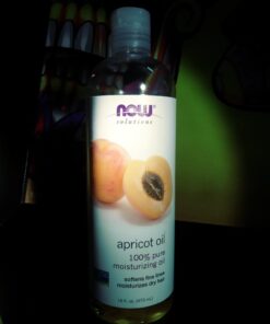 NOW Solutions, Apricot Kernel Oil, Hair Moisturizer, Rejuvenating Skin Oil, Softens Fine Lines, 16-Ounce 16 Fl Oz (Pack of 1) Standard Packaging 21 61leHc2p6IL
