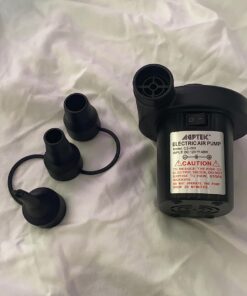 AGPTEK Electric Air Pump with 3 Nozzles, 110V AC/12V DC, Portable Quick-Fill Perfect Inflator/Deflator Pumps for Outdoor Camping, Inflatable Cushions, Air Mattress Beds, Boats, Swimming Ring 28 61lgqx7DEuL