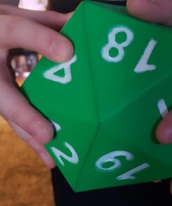 Learning Advantage Jumbo Polyhedra Die - 20 Sides - Large, Foam Dice for Games - Teach Numbers, Probability, Addition and Subtraction 27 61lioKG7eL