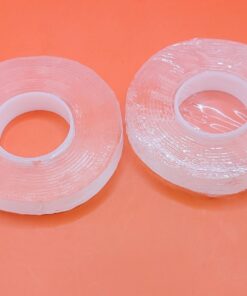 CREGEAR Double Sided Tape Heavy Duty (2 Rolls, Total 20FT), Strong Sticky Mounting Tape, Clear Adhesive Nano Tape, Two Sided Wall Tape Strips, Removable Poster Tape for Home, Office, Outdoor 31 61lk27bF9gL