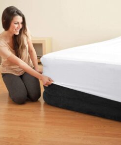 Intex Dura-Beam Premium Comfort Queen Airbed with Built-In Air Pump | 64407E 16 61lkN2ucjL