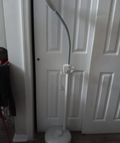 5X Magnifying Lamp LED Magnifier Light Glass Lens W/Adjustable Gooseneck, Floor Rolling Stand Facial Beauty Spa Salon Light Equipment Visual Aid 28 61llDti6XgL