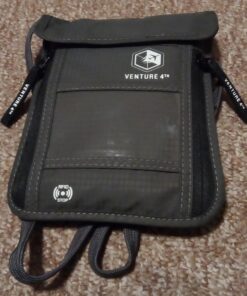 Travel Neck Wallet with RFID Blocking – Passport Holder Neck Pouch for Men and Women to Keep Documents Safe Gray 24 61llHfg0c5L