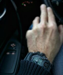 FANMIS Mens Analog Digital Dual Display Sports Watches Military Multifunctional 50M Waterproof LED Watch with Alarm Stopwatch Backlight 12H/24H Outdoor Running Swimming Black 46 61llSJj4aFL