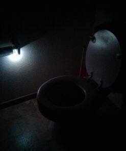 LumiLux Toilet Light with Motion Detection Sensor - 16-Color LED Bathroom Toilet Bowl Light (White) 1 Pack 52 61llZb3WyLL