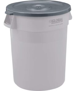 Global Industrial Trash Container Lid for 20 Gallon Can, 19-7/8" Dia, 5 61loT8mP1QL