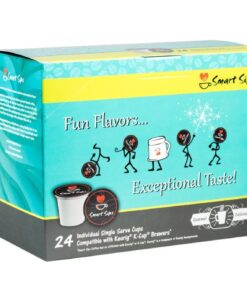 Smart Sips, Hot Chocolate Lovers Variety Pack - Chocolate Raspberry, Red Velvet, French Vanilla, Maple Syrup French Toast Hot Cocoa 24 Count for Keurig Kcup Brewers Hot Chocolate Variety Pack 8 61loZOrwo L