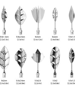 Alternative view of 30 PCS/SET Flowers Leaves 3D Jelly Art Tools Cake Jello art Gelatin Tools pudding nozzle