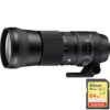Sigma 150-600mm F5-6.3 DG OS HSM Zoom Lens for Nikon DSLR Cameras Includes Bonus Sandisk 64GB Memory Card 25 61lqWCW40L
