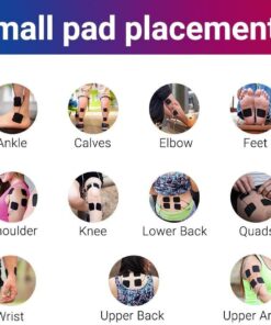 iReliev TENS + EMS Combination Unit Muscle Stimulator for Pain Relief & Arthritis & Muscle Strength - Treats Tired and Sore Muscles in Your Shoulders, Back, Ab's, Legs, Knee's and More 26 61lrJqVTcEL