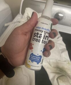 Miss Mouth's Messy Eater Stain Treater Spray - 4oz Stain Remover - Newborn & Baby Essentials - No Dry Cleaning Food, Grease, Coffee Off Laundry, Underwear, Fabric 1 pack 44 61lsTMbN2SL