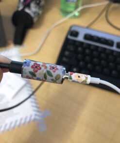 Amazon Basics 3.5mm Aux Jack Audio Extension Cable, Male to Female, Adapter for Headphone or Smartphone, 6 Foot, Black 6 Feet 1-Pack 30 61ltWy5lvlL