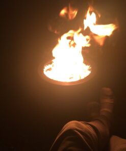 Portable Smokeless Wood Pellet Firepit - Flame Genie FG-16 Portable Fire Pit, Smoke-Free Wood Pellet Fire Pit, USA Made, Smokeless Fire Pits for Outside, 13.5" Diameter, Smokeless Firepit, Black 56 61ltmmXhF6L