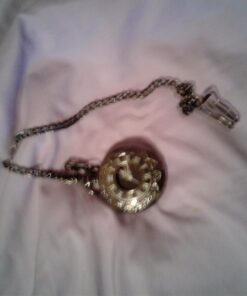 MJSCPHBJK Vintage Pocket Watch for Men Roman Numerals Scale Quartz Pocket Watches with Chain for Xmas Fathers Day Gift Black 26 61lulp004wL