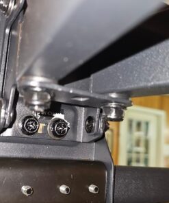 MOUNTUP UL Listed Full Motion TV Wall Mount for Most 42-82 inch TVs with Articulating Swivel and Tilt, TV Mount Max VESA 600x400mm, Holds up to 100lbs Fits 16" Stud MU0028 46 61luqqhfxBL