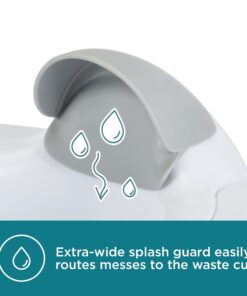 Contours Bravo 3-Stage Potty Training Potty System with Potty Chair, Toilet Trainer, Step Stool All in One, Portable Potty for Infant &Toddler Travel, Potty Training Toilet for Boys and Girls - Gray 26 61lv1RDMSrL