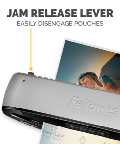 Fellowes Saturn 3i 125 Thermal Laminator Machine for Home or Office with Pouch Starter Kit, 12.5 inch, Fast Warm-Up, Jam-Free Design (5736601) 19 61lw6M1s4qL