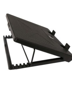 iMBAPrice - Quiet Portable 12" - 17" Laptop Cooler Cooling Pad - Ultra Slim 2xUSB Powered (5 Fans) with Adjustable Height Mount Stand 10 61lwBI8MwSL