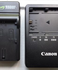 Wasabi Power LP-E6, LP-E6N Battery (2-Pack) and Charger for Canon EOS 5D Mark II/III/IV, 5DS, 5DS R, 6D, 6D Mark II, 7D, 7D Mark II, 60D, 70D, 80D, 90D, R, R5, R6, Ra, XC10, XC15, BMPCC 4K, BMPCC 6K 2 Batteries + Charger 28 61lxM6YLZL