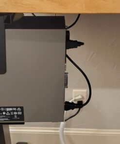 VIVO Adjustable Under Desk and Wall PC Mount, Computer Case CPU Holder with Swivel Action and Secure Locking, Black, MOUNT-PC01 71 61lxhK8z4pL