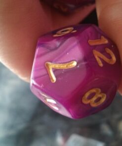 SmartDealsPro 5 x 7-Die Double-Colors Polyhedral Dice Sets with Pouches for D&D DND RPG MTG Dungeon and Dragons Table Board Roll Playing Games D4 D6 D8 D10 D% D12 D20 5-color Sets 85 61lyEww77L