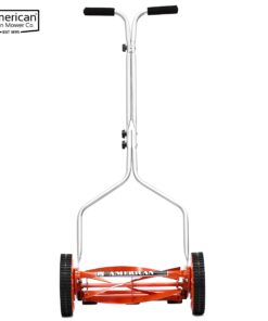 American Lawn Mower Company 1204-14 14-Inch 4-Blade Push Reel Lawn Mower, Red 14-Inch, 4-Blade 37 61m dXTMItS