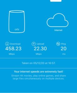 NETGEAR Tri-band Whole Home Mesh WiFi System with 3Gbps Speed (RBK50) – Discontinued by Manufacturer AC3000 | 2-Pack 38 61m t0YRQQL