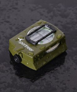 Sportneer Compass Hiking Survival | Lensatic Military Sighting Orienteering Compass | Backpacking Navigation Compass | Boy Scout Compass for Kids | Professional Compass for Hiking Camping Hunting Army Green 26 61m0ww9rBjL